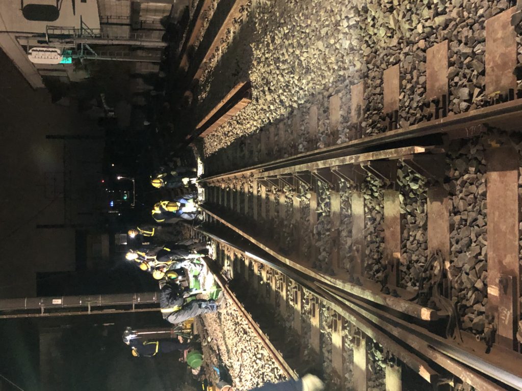 六実構内分岐器撤去棒線化工事 館林事業所 ミツワグループ採用特設サイト